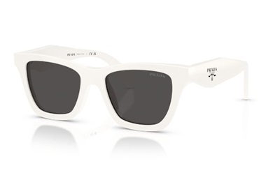 Prada C07S солнцезащитные очки, белые 17K08Z
