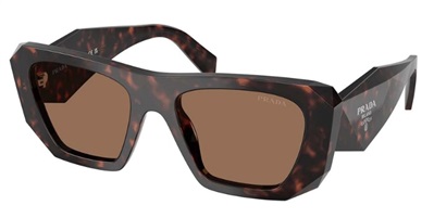 Prada B18S Sunglasses, Dark Brown, 17N06B