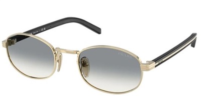 Prada B53S ZVN02C Gold Sunglasses