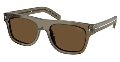 Prada B12S 18T70F Khaki Sunglasses