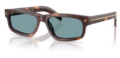 Prada B11S Sunglasses, Dark Brown, 15W04D