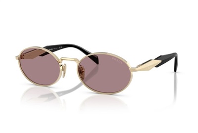 Prada PR65ZS Sunglasses Gold ZVN20I CR39 Organic 1.5