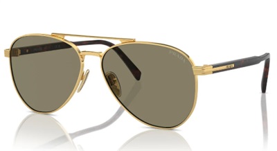 Prada A58S 5AK90F Gold Sunglasses
