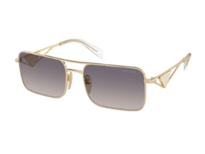 Prada A52S солнцезащитные очки, золотистые, 15N01T
