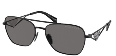 Prada PR A50S солнцезащитные очки, чёрные, 1AB5Z1