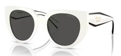 Prada PR14WS Güneş Gözlüğü Beyaz 1425S0 CR39 Organik 1.5