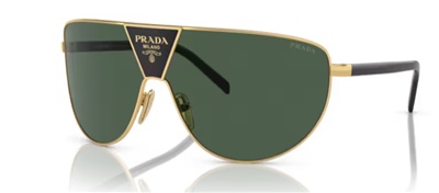Prada PR69ZS 5AK05V, золотые солнцезащитные очки