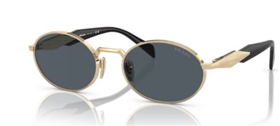Prada PR65ZS Sunglasses, Gold ZVN09T CR39 Organic 1.5