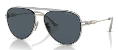 Солнцезащитные очки Prada PR54ZS 17F09T, тёмно-серые
