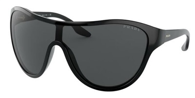 Prada PR06XS Güneş Gözlüğü Siyah 1AB5S0 CR39 Organik 1.5