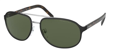 Prada PR53XS Sunglasses Black 524736 Polarized