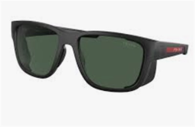 Солнцезащитные очки Prada Linea Rossa PS07WS 1BO06U, чёрные