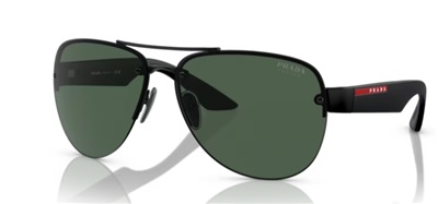 Prada Linea Rossa İndirimli PS55YS Güneş Gözlüğü Siyah 1BO06U CR39 Organik 1.5