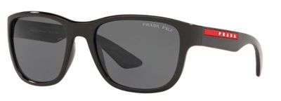 Prada Linea Rossa PS01US чёрные солнцезащитные очки 1AB5Z1