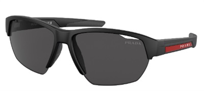 Prada Linea Rossa PS03YS 1BO06F — чёрные солнцезащитные очки