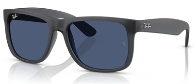 Солнцезащитные очки Ray-Ban Justin RB4165, тёмно-серые 687380