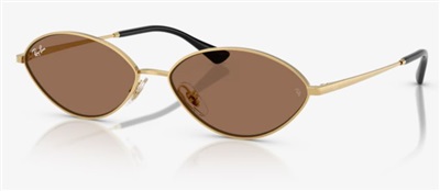 Ray-Ban RB3757 001/73 Gold Men's Sunglasses