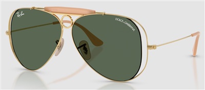 Ray-Ban RB3138M солнцезащитные очки, золотой, 001/71