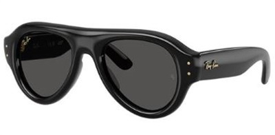Ray-Ban RB4925 мужские солнцезащитные очки, чёрные 601/87 CR39 Organic 1.5