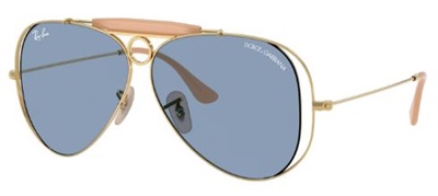 Ray-Ban RB3138M Men's Sunglasses Gold 001/72