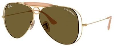 Ray-Ban RB3138M Güneş Gözlüğü Altın 001/73 CR39 Organik 1.5