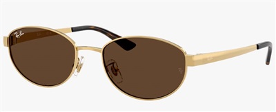 Ray-Ban RB3774D мужские солнцезащитные очки, золотистые 001/73