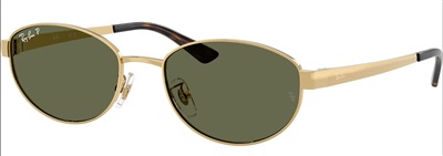 Мужские солнцезащитные очки Ray-Ban RB3774D, золотистые 001/9A, поляризационные