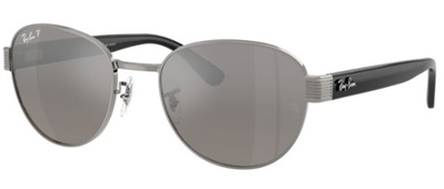 Ray-Ban RB3766CH 004/5J Silver Mirrored Polarized Men's Sunglasses