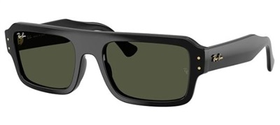Ray-Ban RB4454 667731 — чёрные мужские солнцезащитные очки