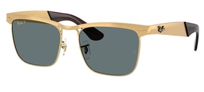Ray-Ban RB3875 92763R Gold Polarized Men's Sunglasses