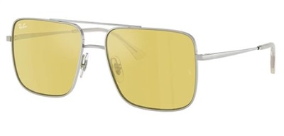Ray-Ban RB3758 Men's Sunglasses, Silver 003/6D Mirrored