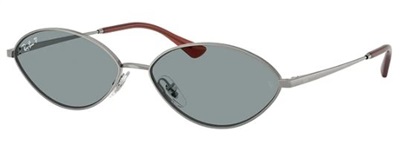 Ray-Ban RB3757 004/2V, мужские солнцезащитные очки, тёмно-серые, поляризационные