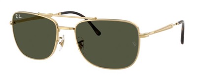 Мужские солнцезащитные очки Ray-Ban RB3755 001/31, золотистые
