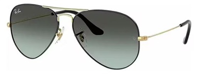 Ray-Ban RB3025 Men's Sunglasses Black/Gold 9271GK