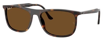 Ray-Ban RB2216 902/57 Brown Polarized Men's Sunglasses