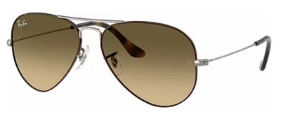 Ray-Ban RB3025 Men's Sunglasses Brown Grey 92700A