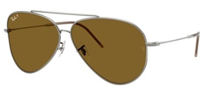 Ray-Ban Aviator Reverse RBR0101S Sunglasses Silver 004/83 Polarized