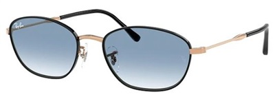 Ray-Ban RB3749 Sunglasses Black/Rose Gold 92723F Mineral