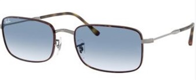 Ray-Ban RB3746 92703F — мужские солнцезащитные очки, коричневые/серые
