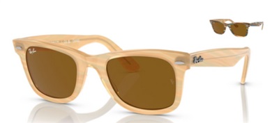 Ray-Ban photochromic çerçeve RB2140 Güneş Gözlüğü Açık Kahverengi 140833
