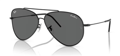Ray-Ban Aviator Reverse RBR0101S солнцезащитные очки, чёрные 002/GR