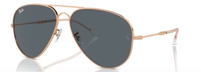 Ray-Ban RB3825 мужские солнцезащитные очки Rose Gold 9202R5