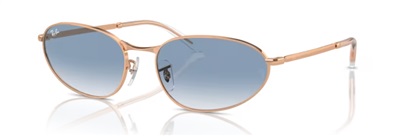 Ray-Ban RB3734 Güneş Gözlüğü Rose Gold 92023F Mineral