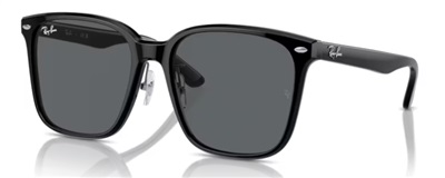 Ray-Ban RB2206D 901/87 — чёрные мужские солнцезащитные очки