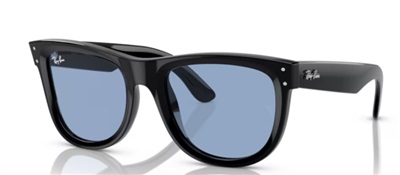 Солнцезащитные очки Ray-Ban Wayfarer Reverse RBR0502S 667772, чёрные