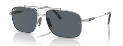 Ray-Ban RB8096 мужские солнцезащитные очки, серебристые 9209R5