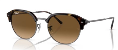 Ray-Ban RB4429 Men's Polarized Sunglasses, Brown 710/M2