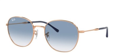 Ray-Ban RB3809 Мужские солнцезащитные очки Rose Gold 92623F