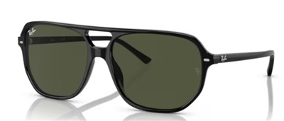 Ray-Ban RB2205 901/31, чёрные мужские солнцезащитные очки
