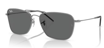 Ray-Ban Caravan Reverse RBR0102S Men's Sunglasses, Dark Grey 004/GR